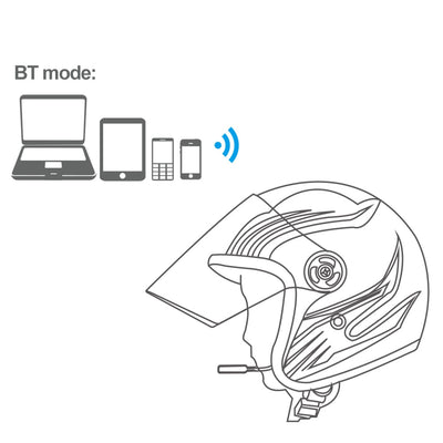 Casco Inteligente con Bluetooth - Sistema de Comunicación Inalámbrica para Motocicleta - Image 7