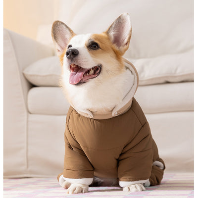 Abrigo Térmico para Corgi con Capucha Removible - Ropa de Invierno para Perros Medianos - Image 27