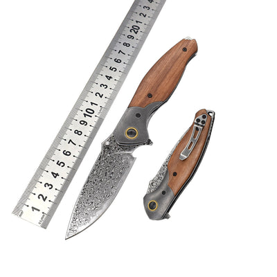 Cuchillo Táctico Plegable de Alta Dureza para Rescate y Aventura - Image 5