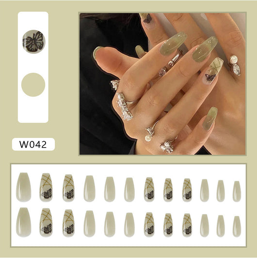 Set de Uñas Adhesivas Removibles para Mujer - Image 13