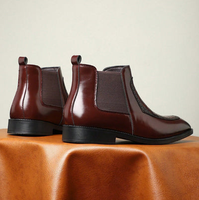 Botas Martin Ejecutivas de Caña Media - Punta Afilada y Versátil para Hombre - Image 12