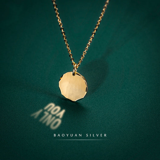 Collar de Plata 925 Proyección Luminosa Nicho Lujo Ligero para Mujer - Image 7