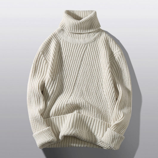 Suéter Cuello Alto Grueso Casual para Hombre - Image 4