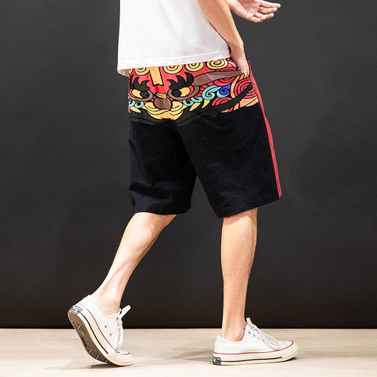 Pantalones Deportivos Rectos Estilo Asiático Cintura Media - Image 7