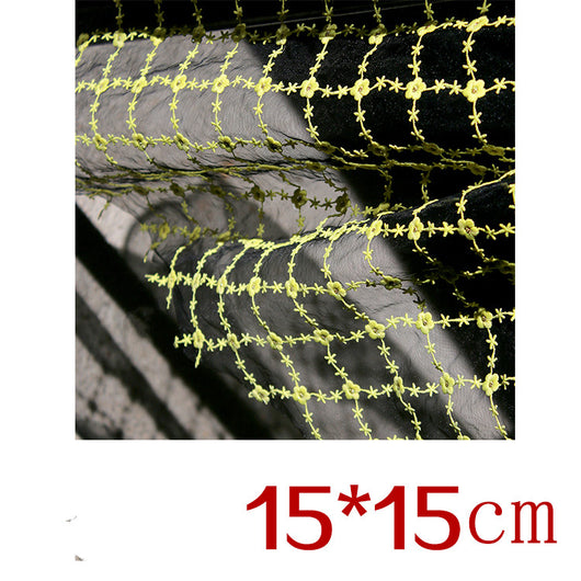 Tela Hanfu de Malla Transparente con Bordado para Diseñadores DIY - Image 2