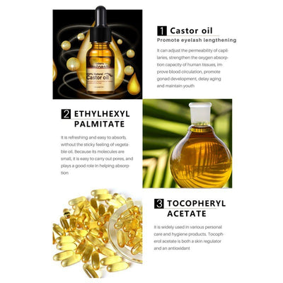 Aceite Nutritivo para Cejas y Pestañas - Hidratación Suave y Raíz Fortalecida - Image 4