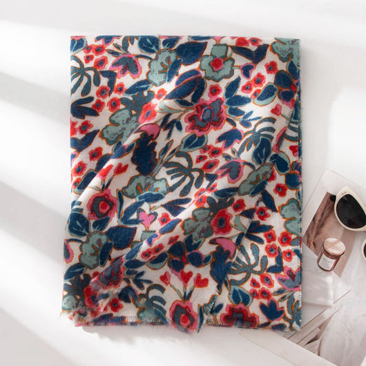 Bufanda Chal Cachemir Estampada Premium - Abrigo Versátil para Viajeros - Image 6