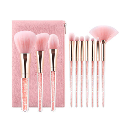 Set de Brochas para Maquillaje Flower Dance - Brocha Nariz y Sombras - Image 9