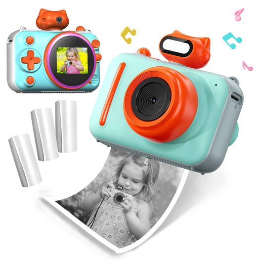 Cámara Digital Infantil HD 20 Pulgadas con Pantalla para Exterior y Juegos