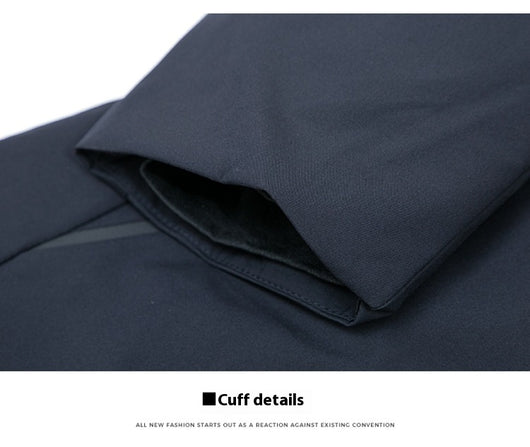 Abrigo de Algodón Grueso Talla Grande para Hombre - Image 30