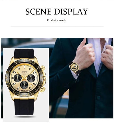 Reloj Mecánico para Hombre con Calendario y Movimiento Quartz - Image 21