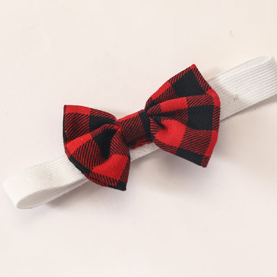 Conjunto Formal de 3 Piezas: Pantalón Cuadros con Corbatín - Image 36