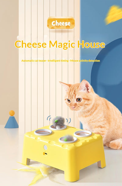 Casa Inteligente 3 en 1 para Gatos con Juguetes Interactivos - Image 14