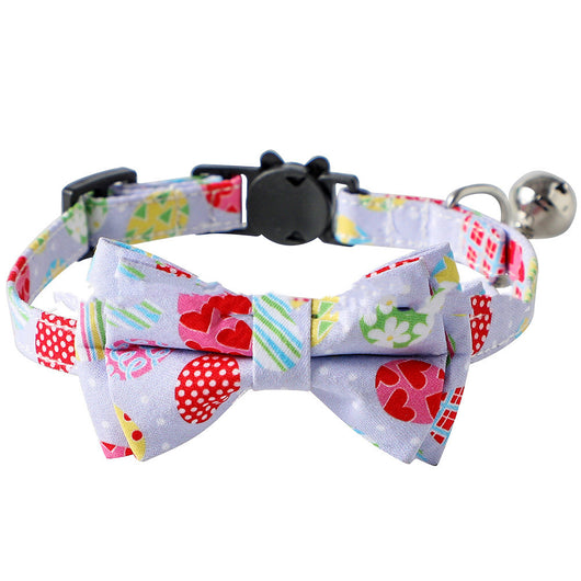 Collar para Mascota con Tema de Pascua - Conejito, Zanahoria y Huevos - Image 4