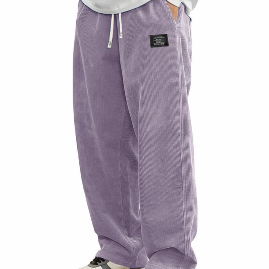 Pantalones de Pana Relajados para Hombre - Image 2