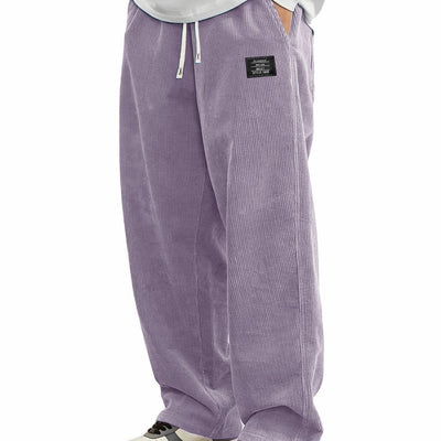 Pantalones de Pana Relajados para Hombre - Image 2