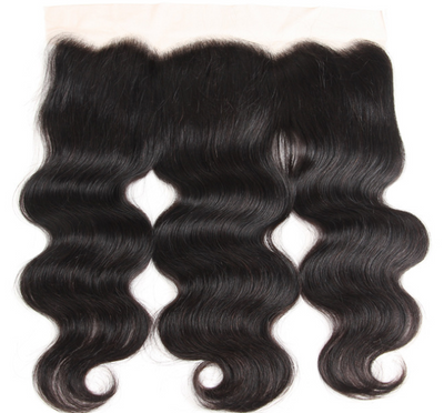 Peluca Ondulada 4x13 Cabello Natural Importado - Cierre Frontal Premium