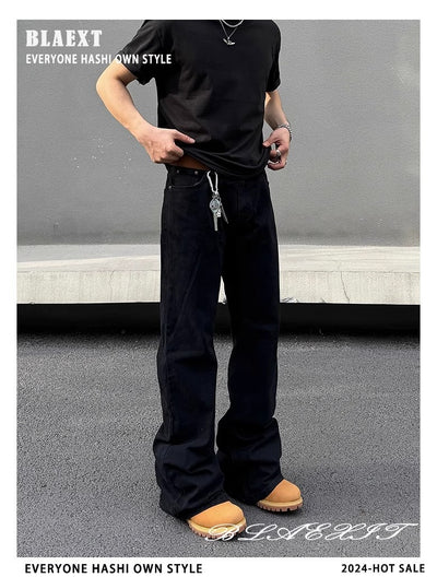 Jeans Skinny Negros Desgastados Retro para Hombre - Corte Favorecedor - Image 17