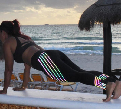 Leggings Deportivos Estampado Láser Efecto Reductor - Image 3