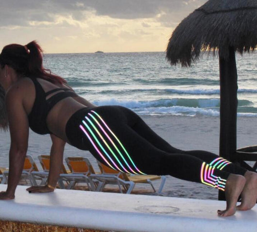 Leggings Deportivos Estampado Láser Efecto Reductor - Image 3