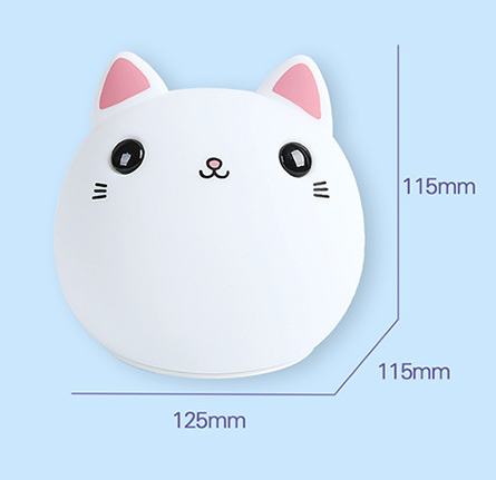 Lámpara LED Gato Adorable de Silicona - Image 7