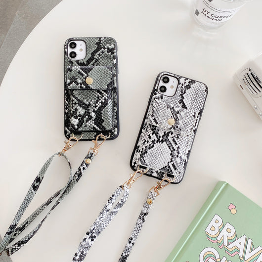 Funda de Cuero para Móvil con Diseño Diagonal - Image 5
