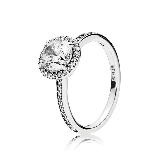 Anillo de Plata 925 con Circón para Mujer