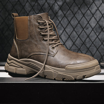Botas Martin Negras Casual - Zapatos Versátiles para Hombre - Image 3