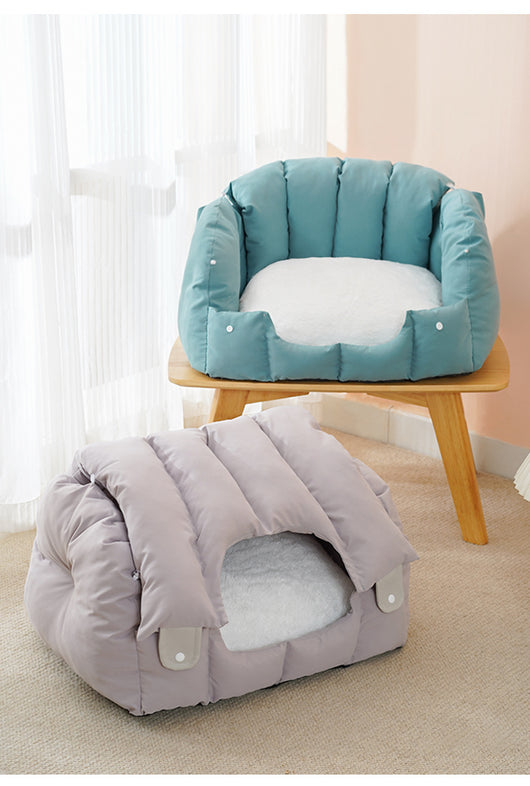 Cama Arqueada Desmontable para Gatos y Perros - Nido Cálido y Envolvente - Image 9