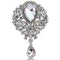 Rhinestone alloy corsage for women 132F