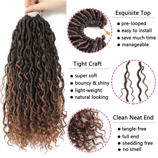 Extensiones de Cabello Trenzado Sucio - Fibra Sintética Premium - Image 2