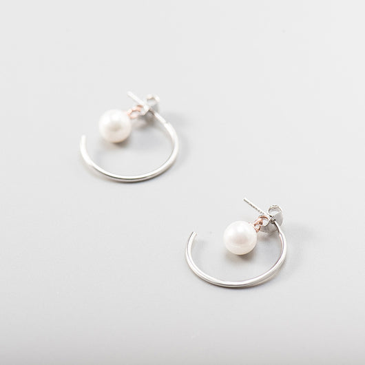 Aretes de Perla Hipoalergénicos - Image 3