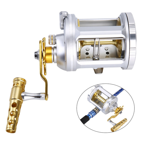 Carrete de Pesca en Metal para Agua Salada