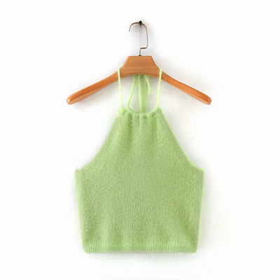 Blusa Halter Cuello Cruzado Versátil para Mujer - Image 9