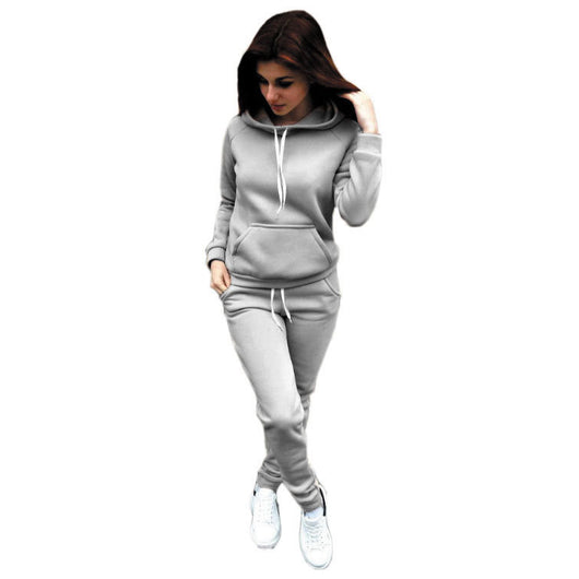Conjunto Deportivo de Forro Polar Estilo Europeo y Americano - Image 8
