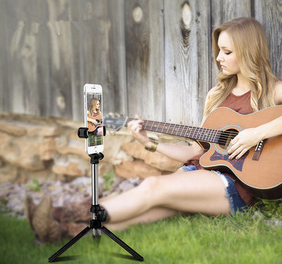 Trípode Selfie Compatible con Apple - Soporte Ajustable para iPhone - Image 6