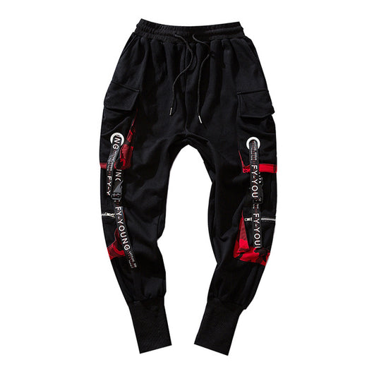 Pantalones Harem de Tela Tejida