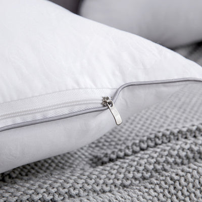 Almohada de Plumas Premium con Funda de Terciopelo - Confort de Hotel 5 Estrellas - Image 2