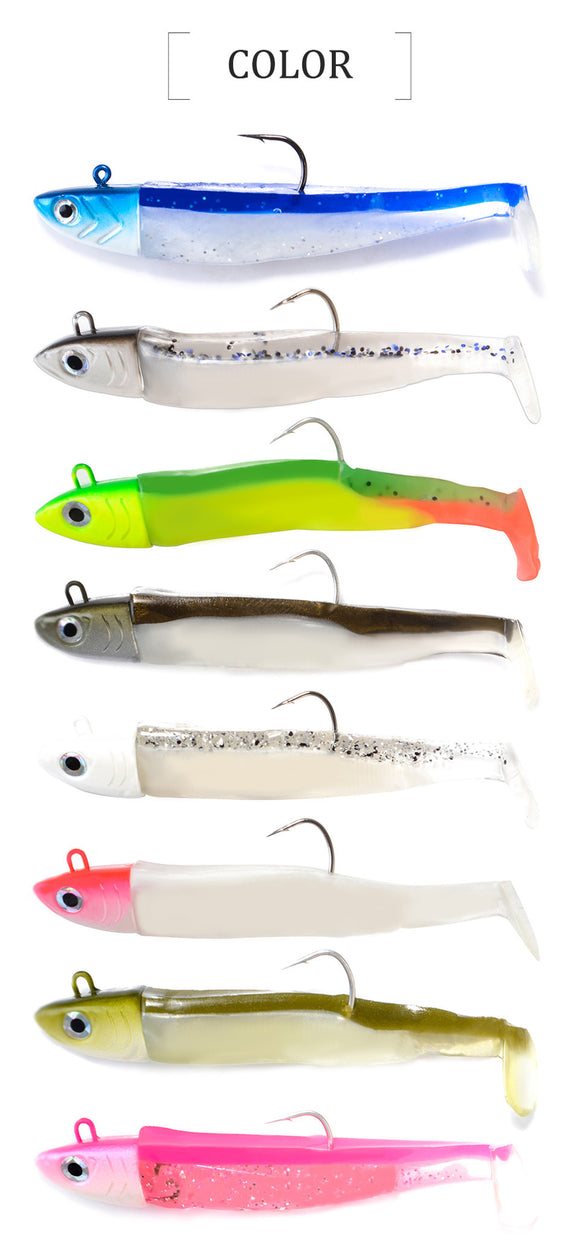 Cebo Submarino en Forma de Pez con Gancho Lead
