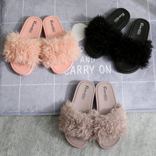 Pantuflas Peludas de Moda para Mujer - Cómodas y Elegantes para Uso Interior y Exterior - Image 2