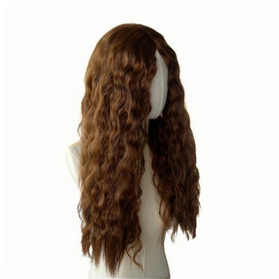 Peluca Larga de Rizos Sintéticos Estilo Maíz para Mujer - Image 7