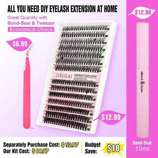 Pestañas Postizas 30D40D - Kit Surtido Profesional