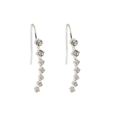 Aretes Largos de Cristales para Novia - Image 6
