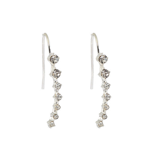 Aretes Largos de Cristales para Novia - Image 6