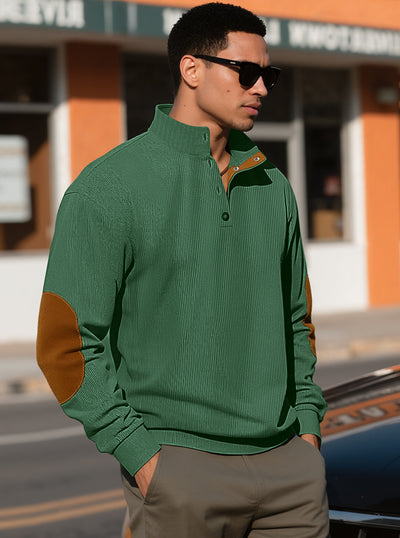 Suéter Casual de Cuello Alto para Hombre - Otoño e Invierno - Image 32