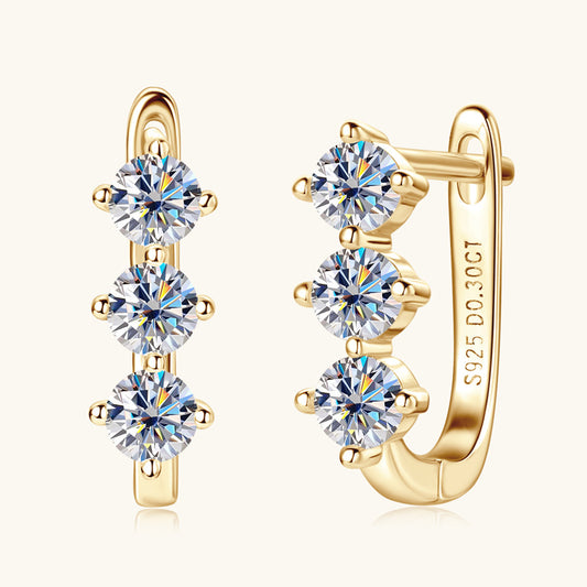 Aretes de Moissanita para Mujer - Elegancia y Sofisticación