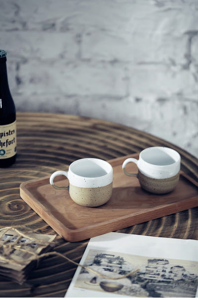 Taza de Café Nórdica en Cerámica Artesanal - Image 3