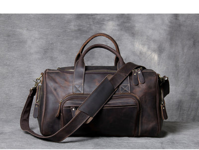 Bolso de Viaje en Cuero Genuino Premium - Image 8