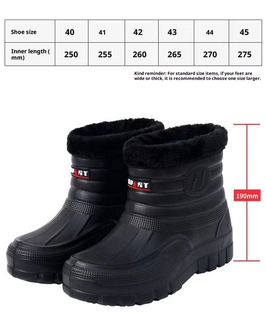Botas de Trabajo Impermeables con Forro Térmico para Hombre - Image 7