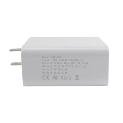 Cargador Rápido USB Type-C de 48W con Cuatro Puertos - Image 11